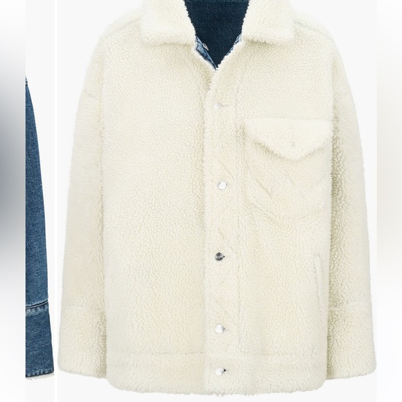 NWT STAUD + WRANGLER Biggest Jean Reversible Jacket size L/XL - Picture 7 of 7